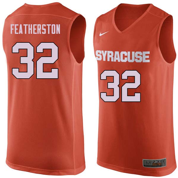 Men #32 Ray Featherston Syracuse Orange College Basketball Jerseys Sale-Orange